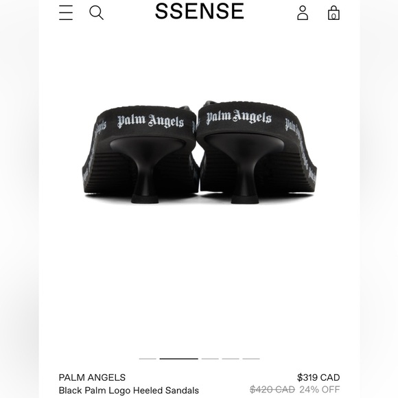 Palm angels sandals kitten heels - Picture 6 of 9